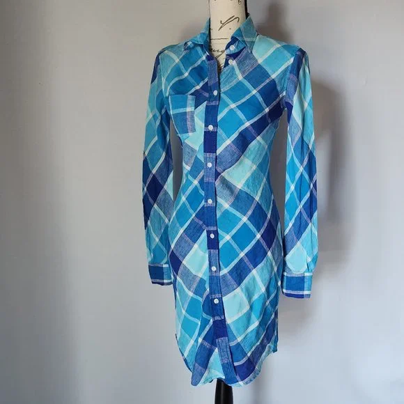 chinese dress ladies Ravello Linen Dress main image 0